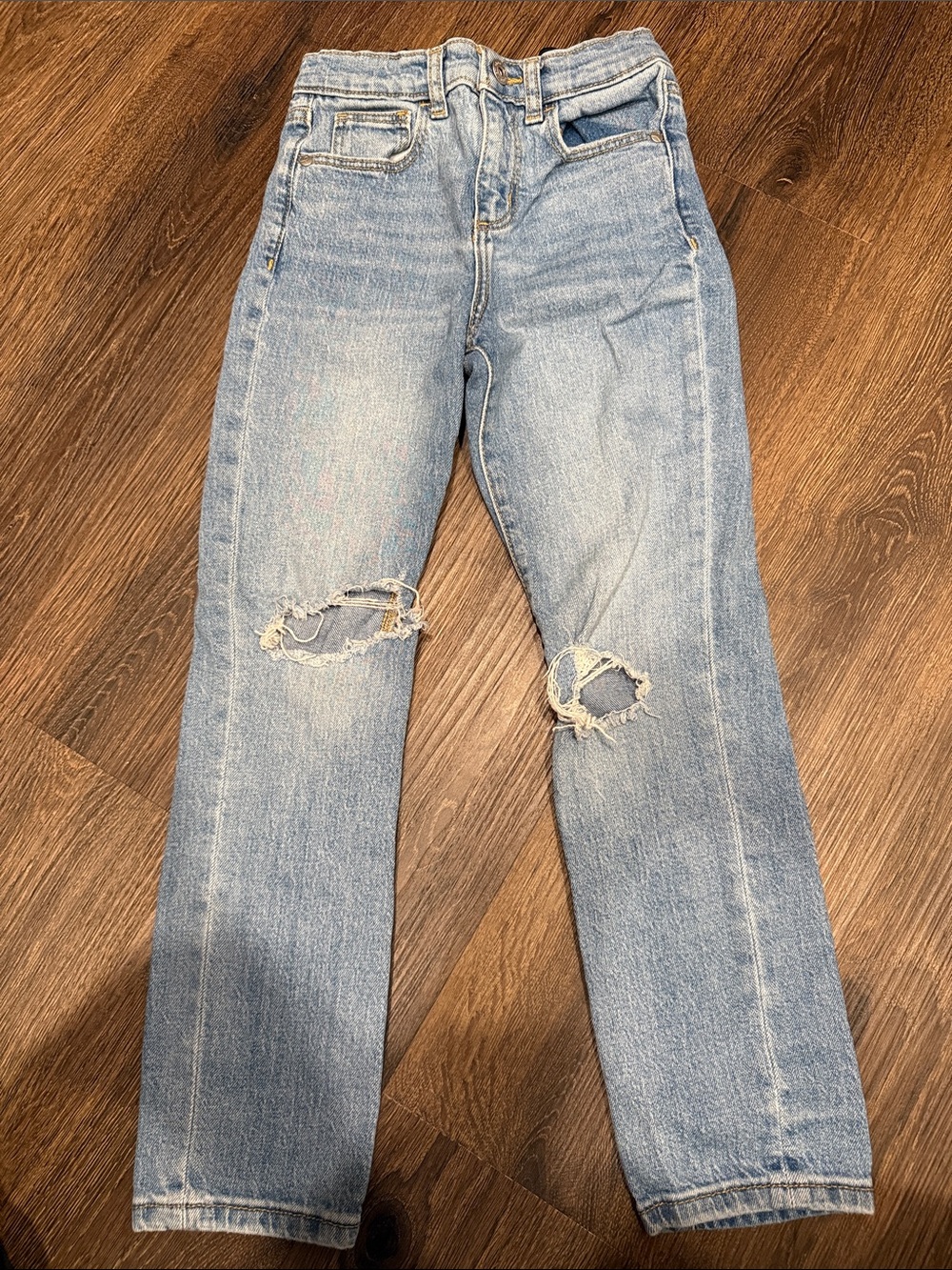 Girls Art Class Light Blue Distressed Women's Jeans